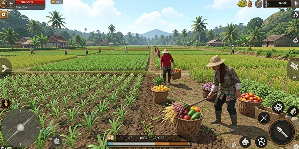 Tampilan menu utama yang intuitif dan menarik.