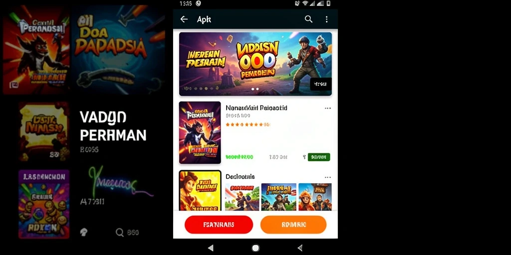 Tampilan menu utama GOWIN789 yang menarik.