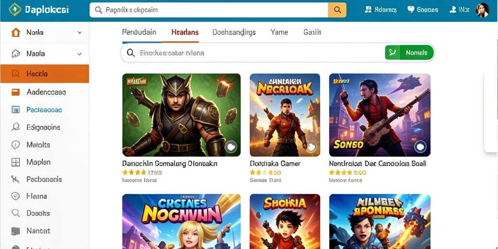 Tampilan antarmuka yang menarik dan mudah digunakan.