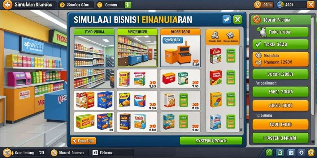 Tampilan awal game PANDAWIN yang menarik.