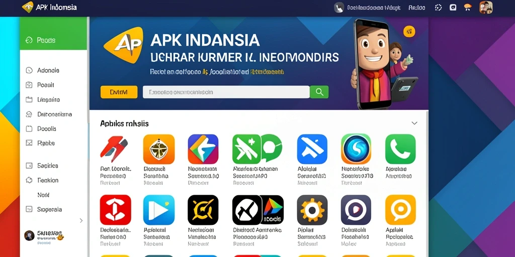 Tampilan antarmuka yang sederhana dan menarik.